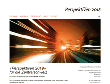 Tablet Screenshot of perspektiven-zentral.ch